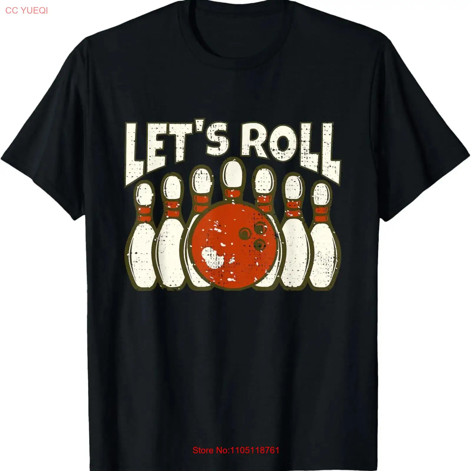Short Sleeve Bowling Shirt Retro - Давайте поиграем в боулинг! Винтажная футболка