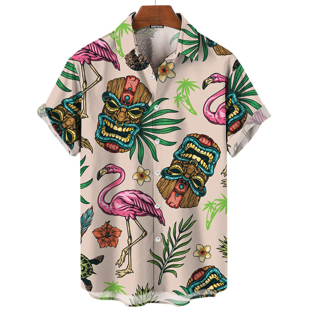Мужская ретро-рубашка в гавайс – обзор и цена Vintage Hawaiian Floral Shirt