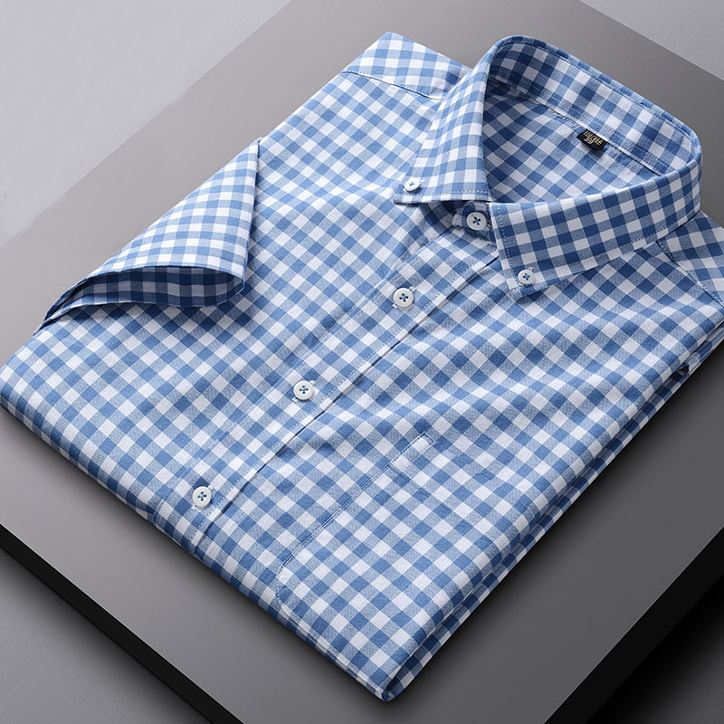 Рубашка мужская из ткани Оксфо – обзор и цена Oxford Cotton Casual Shirt Business