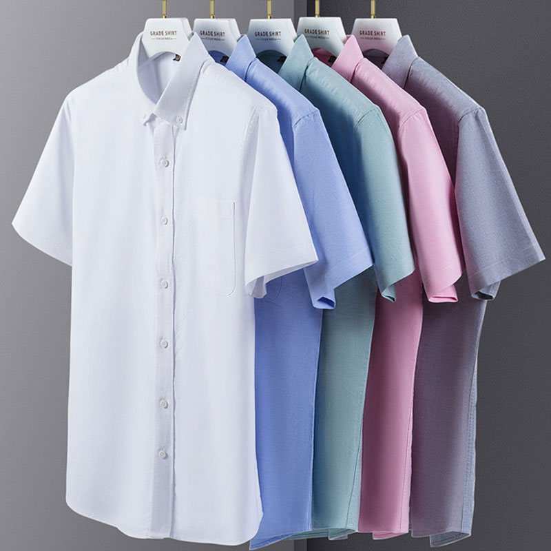 Рубашка мужская из ткани Оксфо – обзор и цена Oxford Cotton Casual Shirt Business