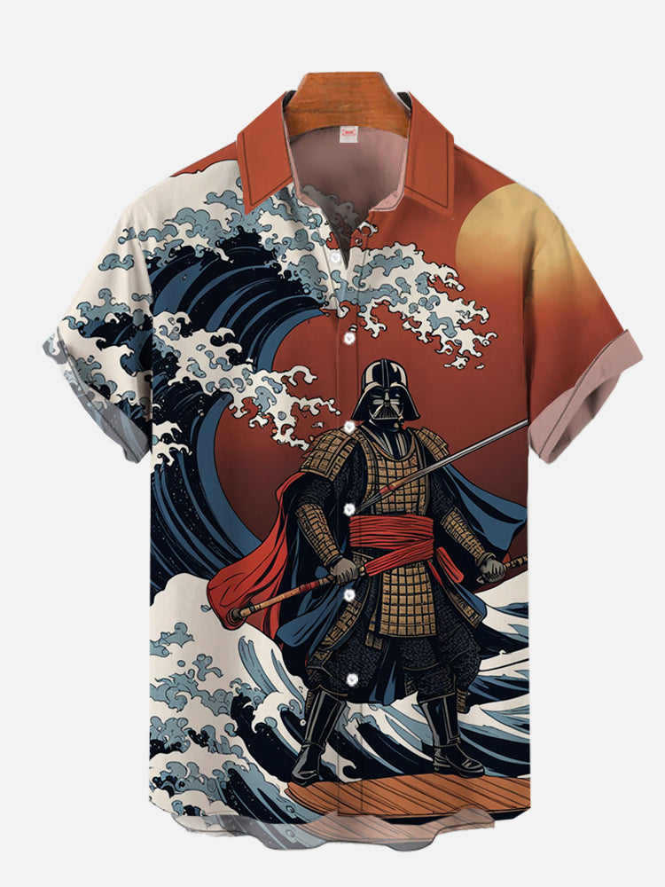 2024 Модная рубашка Ukiyo-E с  – обзор и цена Vintage Hawaiian Floral Shirt