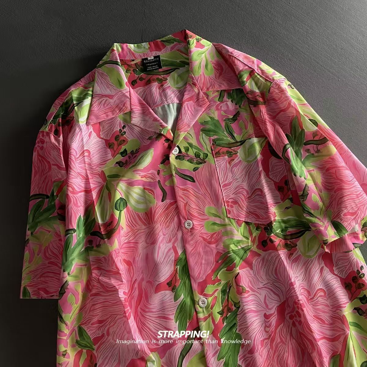 Розовые гавайские рубашки с ку – обзор и цена Vintage Hawaiian Floral Shirt