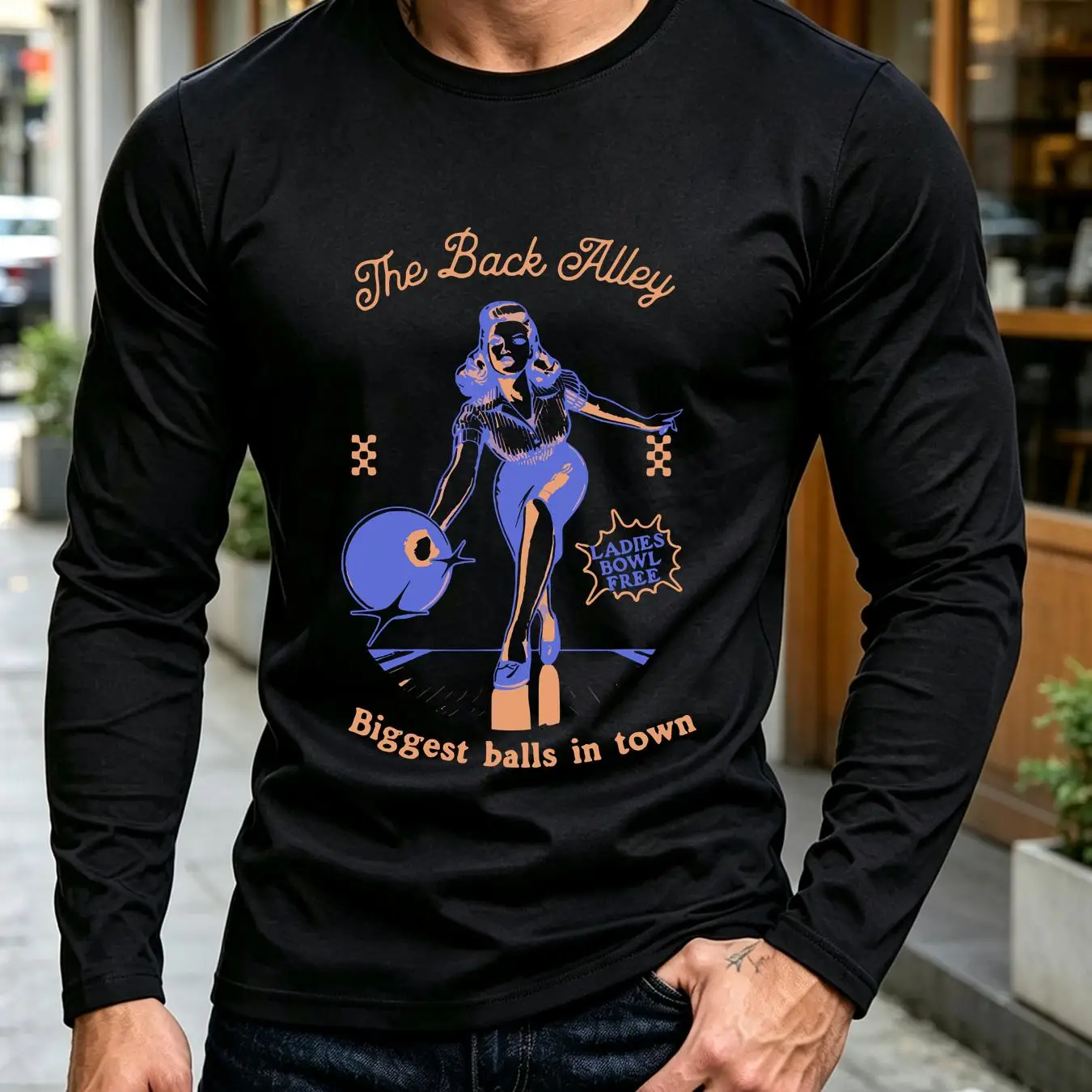 Футболка с эффектом потертости – обзор и цена Short Sleeve Bowling Shirt Retro