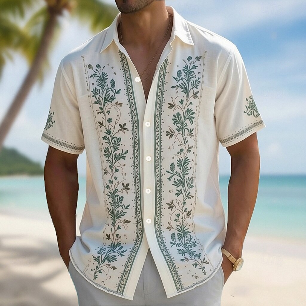 Мужская рубашка с отложным вор – обзор и цена Vintage Hawaiian Floral Shirt