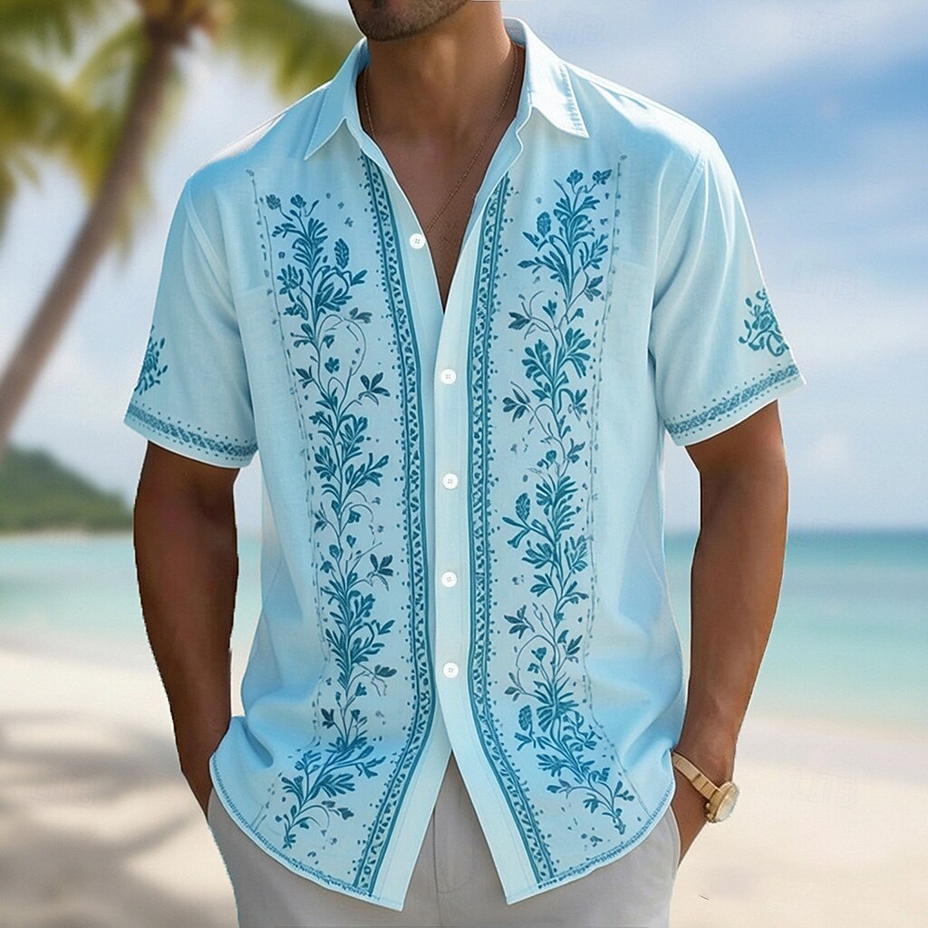 Мужская рубашка с отложным вор – обзор и цена Vintage Hawaiian Floral Shirt